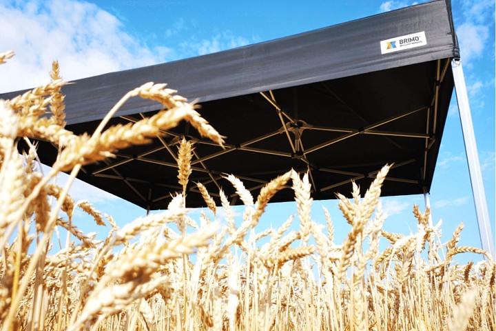 сгъваема беседка 3x3m с PU покритие