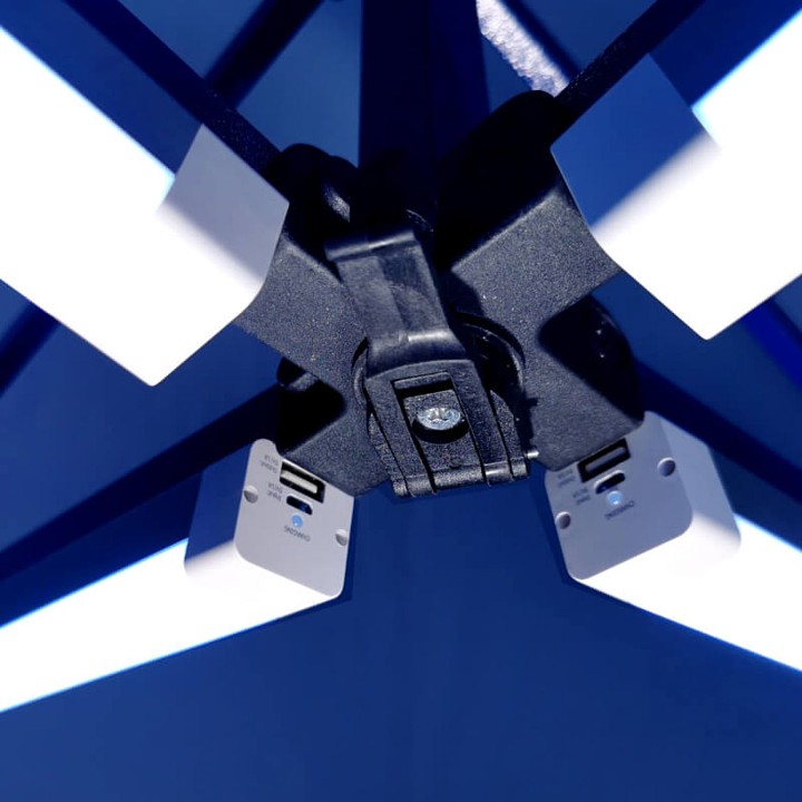 светлина за палатка cathlon