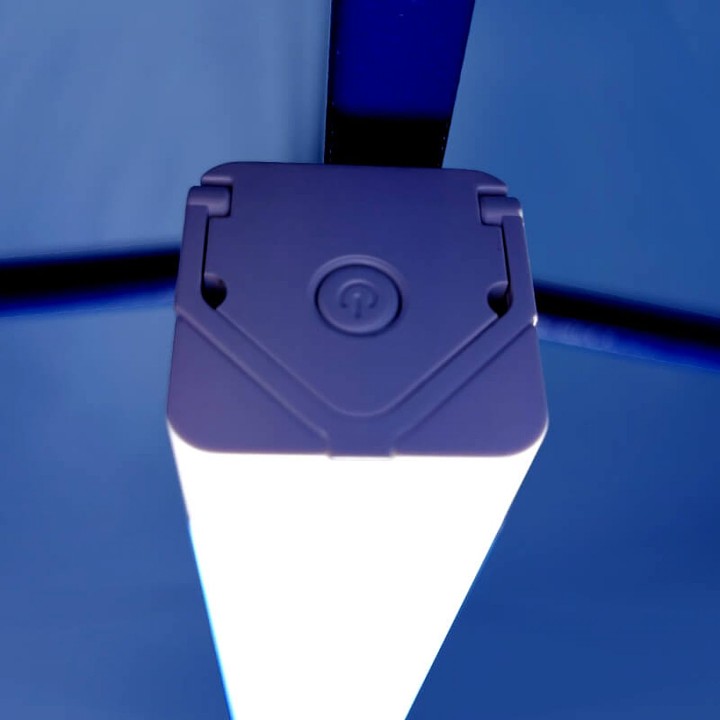 светлина за палатка decathlon