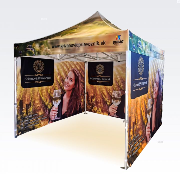 Мобилна шатра за пазари и разпродажби