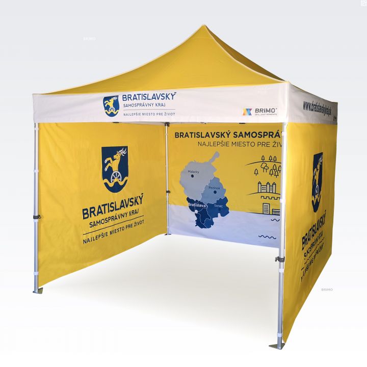 Мобилна шатра с преносима конструкция за събития на открито