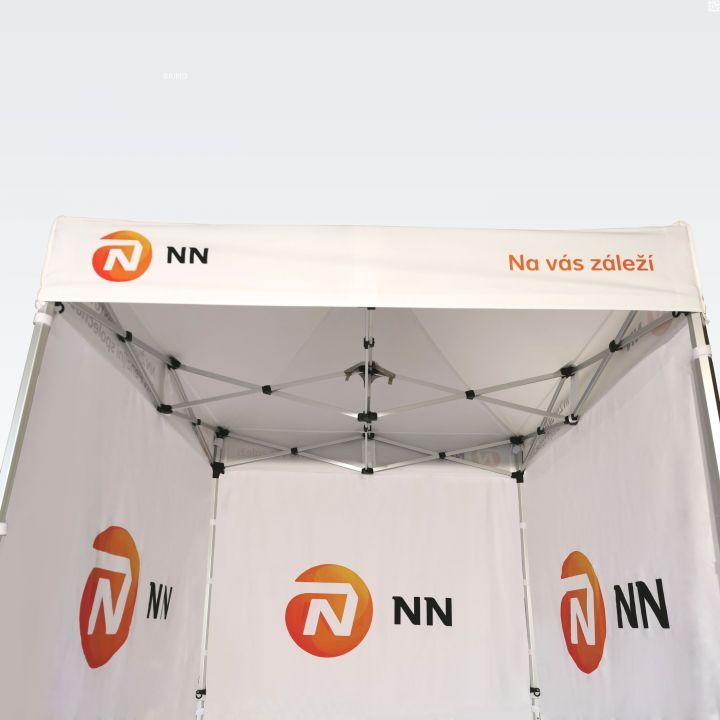 Ножица сгъваема шатра с качествена рамка за събития на открито