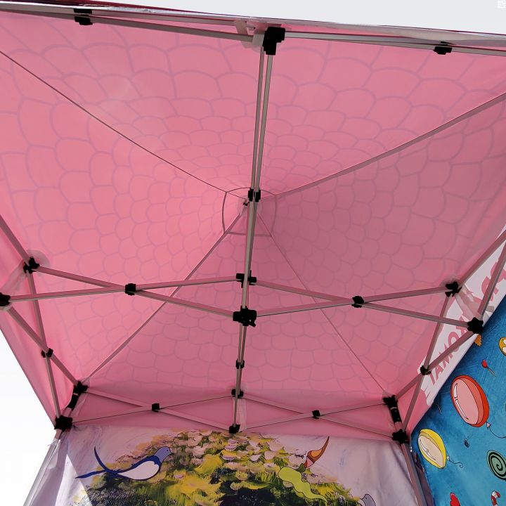 Сгъваема шатра с ножица за пазари на открито с персонализирани размери