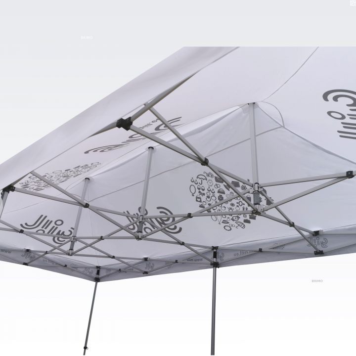 Външна парти шатра със защита от вятър