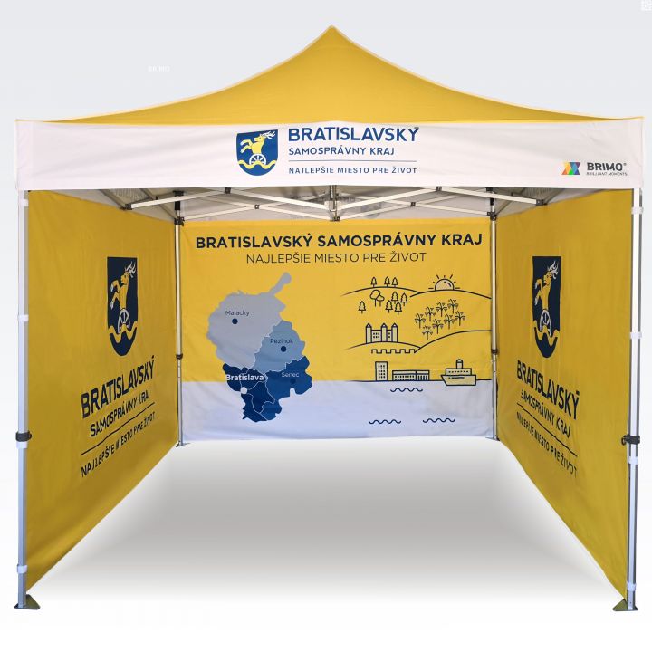 Издръжлива парти шатра с вградено осветление