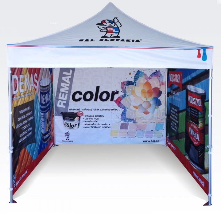 Издръжлива парти шатра за промоционални събития с регулируем размер