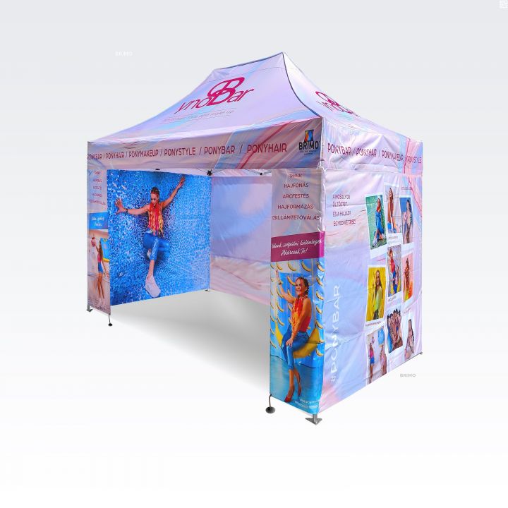 Издръжлива парти шатра с възможност за окачване на декорации