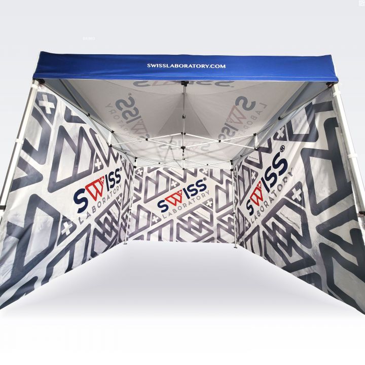 Водоустойчива сгъваема палатка със странични стени за защита от дъжд