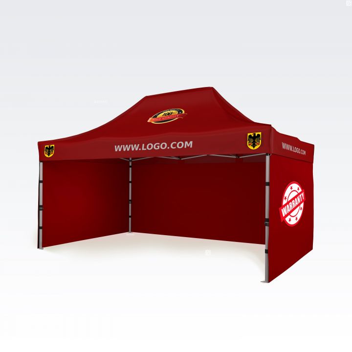 Рекламна шатра с щампа за летни събития