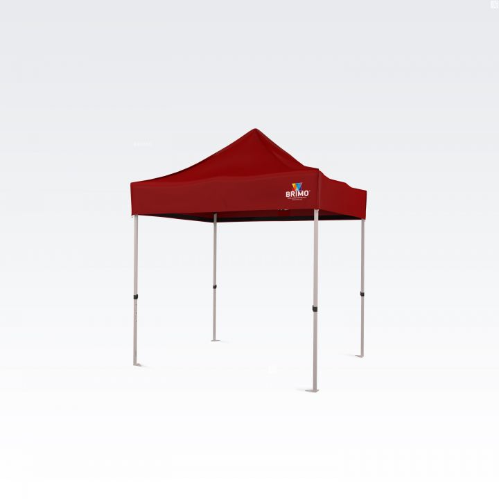 Сгъваема палатка за пазара с напълно адаптивен печат