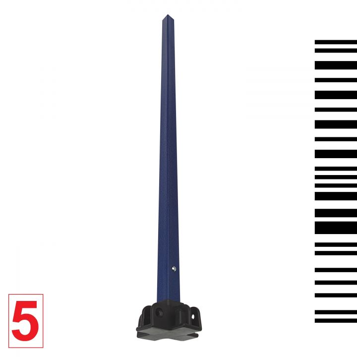 Сгъваема магазинна палатка със защита от дъжд