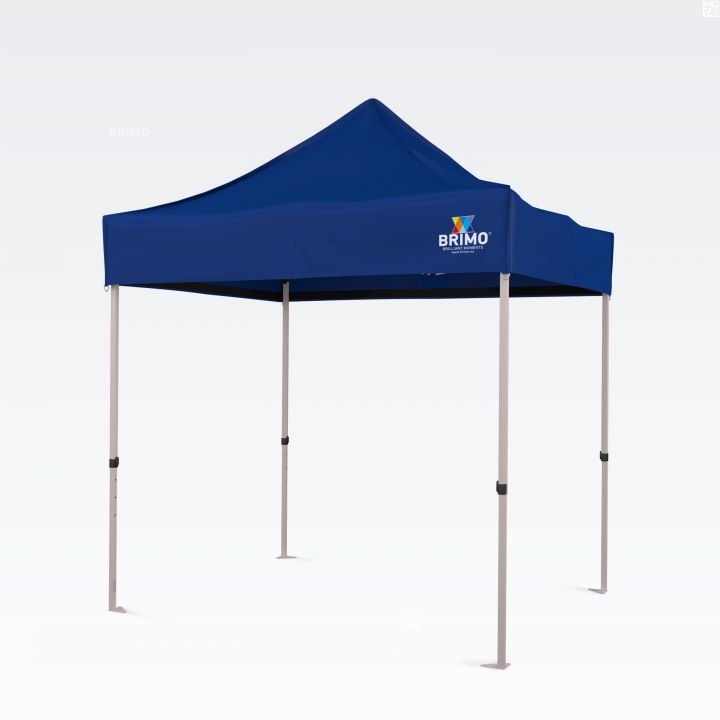 Сгъваема палатка със странични стени и прозорци